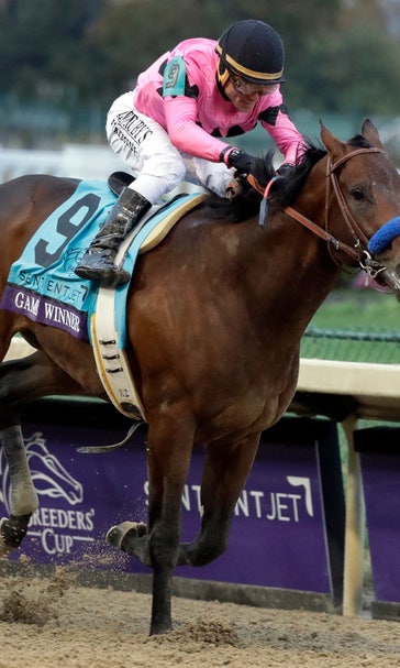 Game Winner takes charge late to win Breeders Cup Juvenile